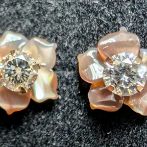 14K LAB DIAMOND (2IN1) (0.2CT) EARRING, SUGGESTED RETAIL VALUE $500