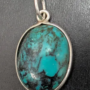 SILVER TURQUOISE PENDANT