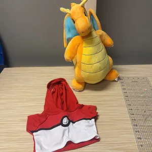 Charmander Build-A-Bear and shirt (has sound box but no sound coming from it, no scent)