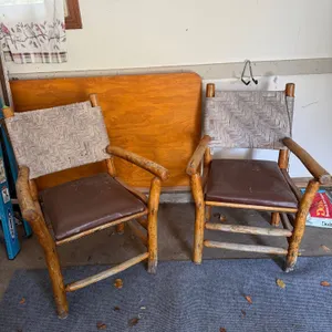 Wooden Rustic Chairs