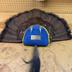 Turkey Fan Taxidermy Mount