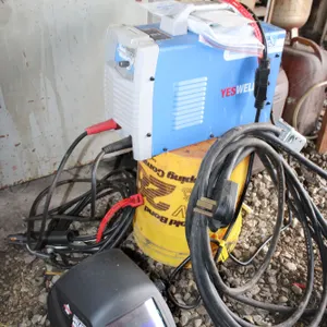 YESWELDER Arc Welding Machine & Welding Helmet