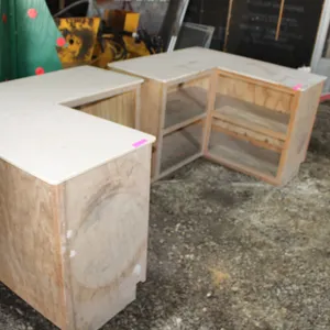 Unfinished Corner Cabinets