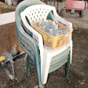 Patio Chairs & Pegboard Hardware