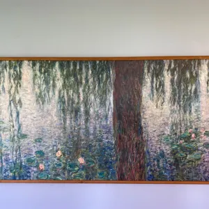 Large Framed Canvas Print of Water Lilies by GreatBIGCanvas