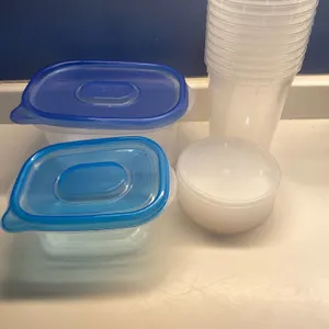 Meijer Food Storage Containers and Plastic Cups