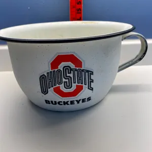 Ohio State Buckeyes Enamel Mug With Handle