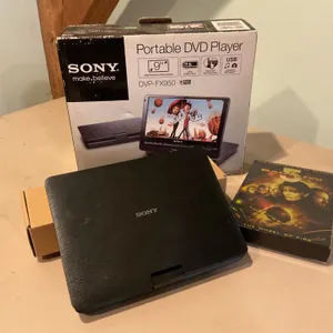 Sony DVP-FX950 Portable DVD Player with Accessories and DVDs