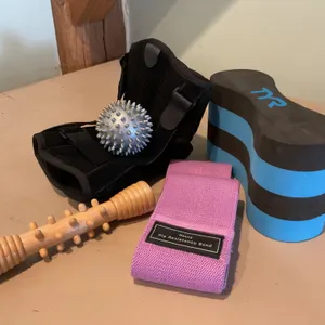 Fitness and Rehabilitation Tools, Including TYR Pull Buoy