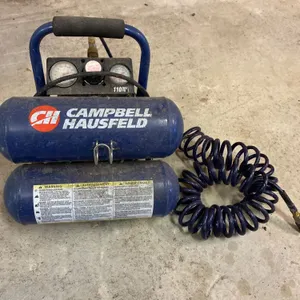 Campbell Hausfeld Twin Tank Air Compressor, Model 110 Max PSI