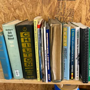 Automotive and Repair Manuals, Various Publishers, Mid-20th Century