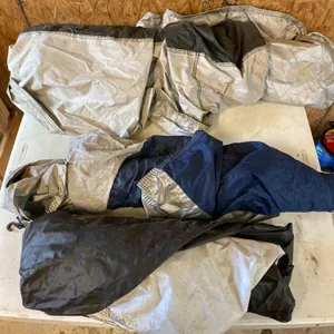 Three Motorcycle Covers in Mixed Materials