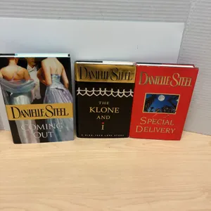 Danielle Steel Three Hardcover Books with Dust Jackets