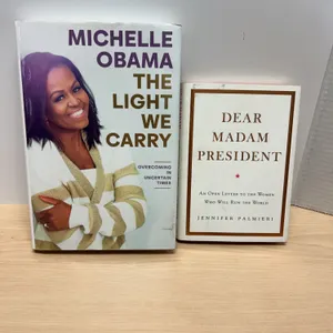 Michelle Obama The Light We Carry and Dear Madam President