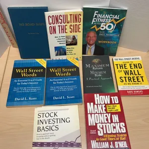 Investment and Finance Book Lot with Notable Authors