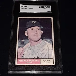1961 Topps Mickey Mantle SGC Authentic