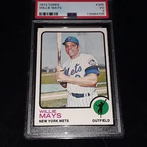 1973 Topps Willie Mays PSA 3