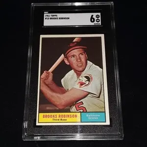 1961 Topps Brooks Robinson SGC 6