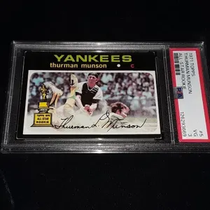 1971 Topps Thruman Munson PSA 3