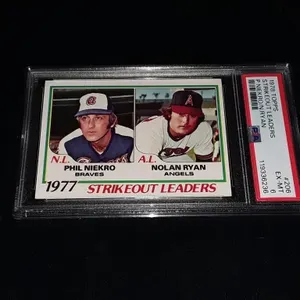 1978 Topps N.Ryan/P.Niekro PSA 6