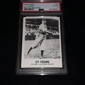 1981TCMA Cy Young PSA 4