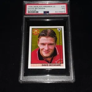 1995 Merlin Premier LG David Beckham PSA 7
