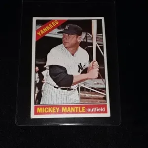 1966 Topps Mickey Mantle
