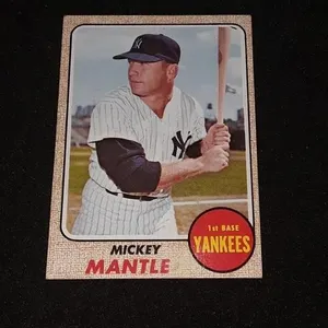 1968 Topps Mickey Mantle