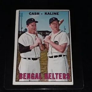 1967 Topps Al Kaline & Norm Cash
