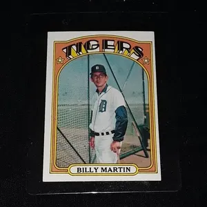 1972 Topps Billy Martin