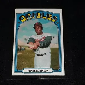 1972 Topps Frank Robinson x2