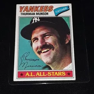 1977 Topps Thurman Munson