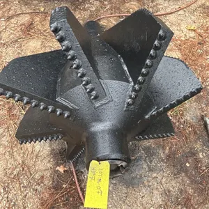 Infinity Tool Mfg. 42" PDC cutter. Features a multi-wing design fitted with PDC cutting teeth and fluid ports.