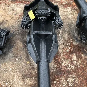 30" TCI rock reamer. Features tungsten carbide insert roller cones and welded steel body construction for horizontal directional drilling and borehole