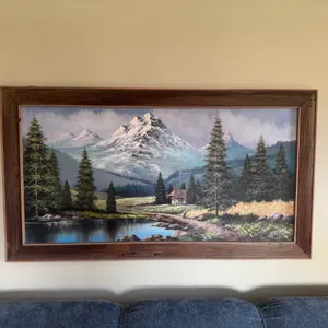 Tom Miller Mountain Painting