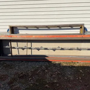 Large Metal And Wood Vintage Light Up Sign 11ft. X 4ft.