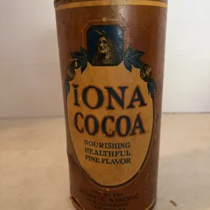 Iona Cocoa Vintage Tin