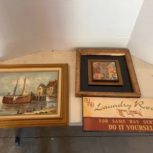 Lot Of 3 Pictures and Paintings