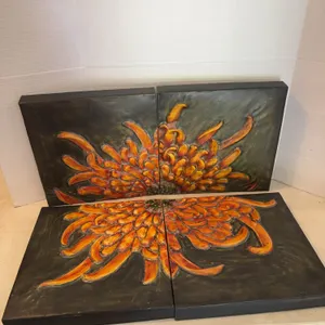 Set Of Sun Paintings
