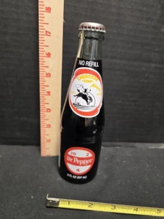 Unopened Cherokee Strip Stampede Dr. Pepper
