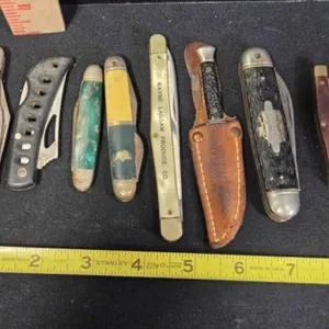 folding knives, vintage, promo