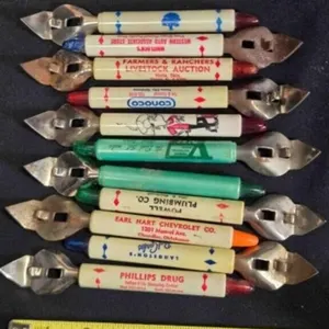 11 Bottle/can openers, Oklahoma promotions