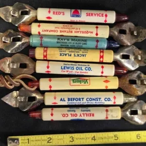 8 Bottle/can openers, Kansas promotions