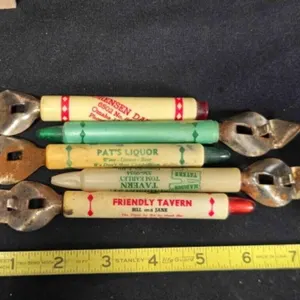 5 Bottle/can openers, Nebraska promotions