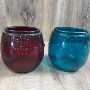 Dietz Little Wizard Lantern Glass Globes Pair