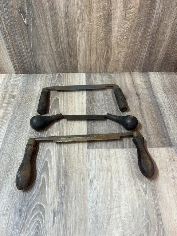 Woodworking Draw Knife Collection, 3 Pieces