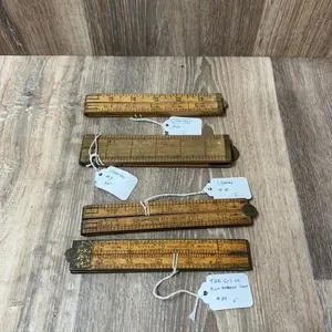 Boxwood Folding Rulers: Stanley & Chapin-Stephens