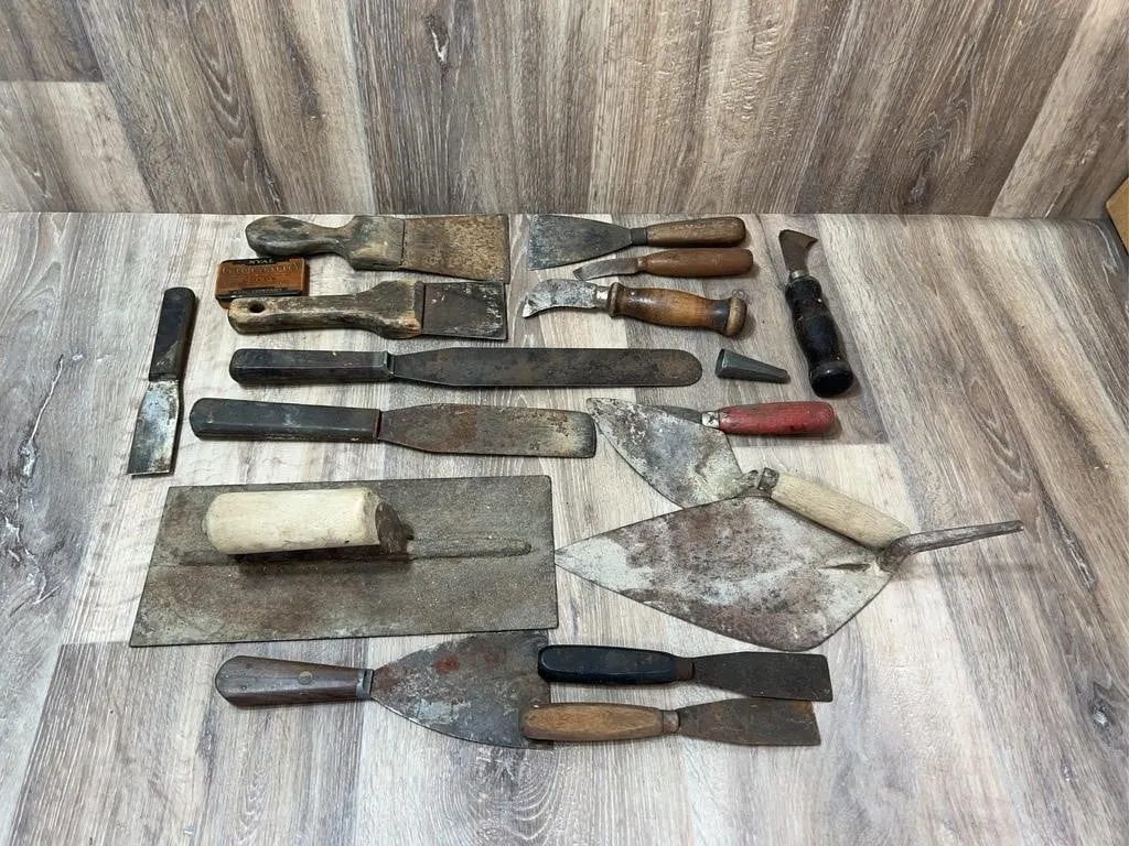 Masonry Trowels, Putty Knives, Nyal Tin