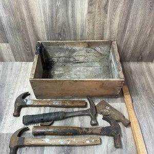 Hand Hammers and Rigging Hatchet with Crate