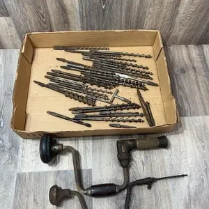 Hand Brace Drills and Wood Augers